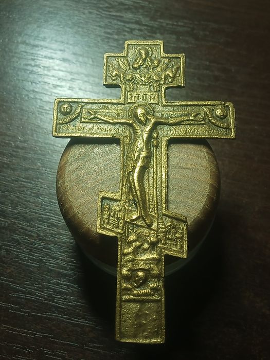 Хрест 19 ст. Бронза