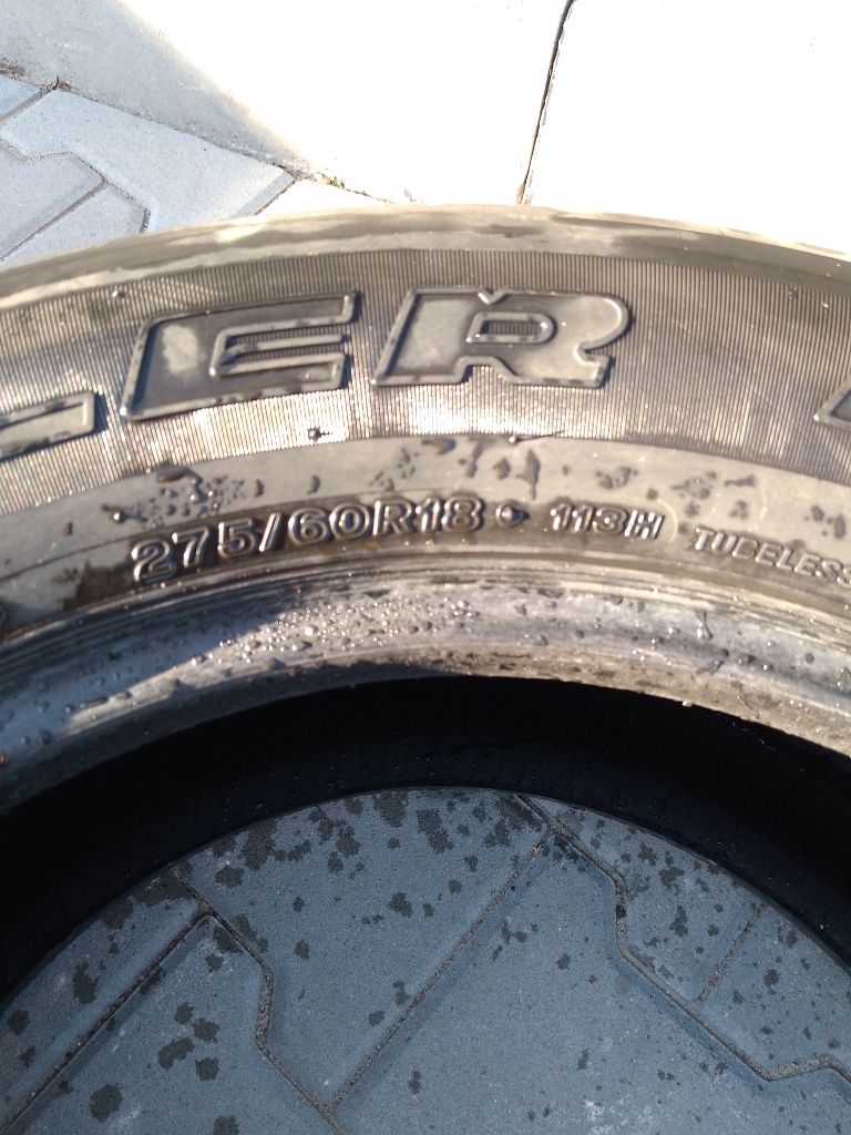 Автошина 275 60 r18 Bridgestone Dueler H/T