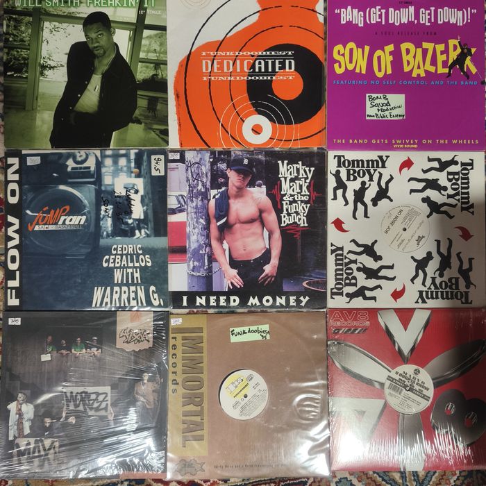Vinyl платівки пластинки  Hip-hop  Rap