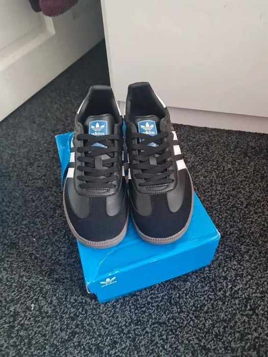 Buty meskie Trampk adidas Samba OG Black White Gum R.45