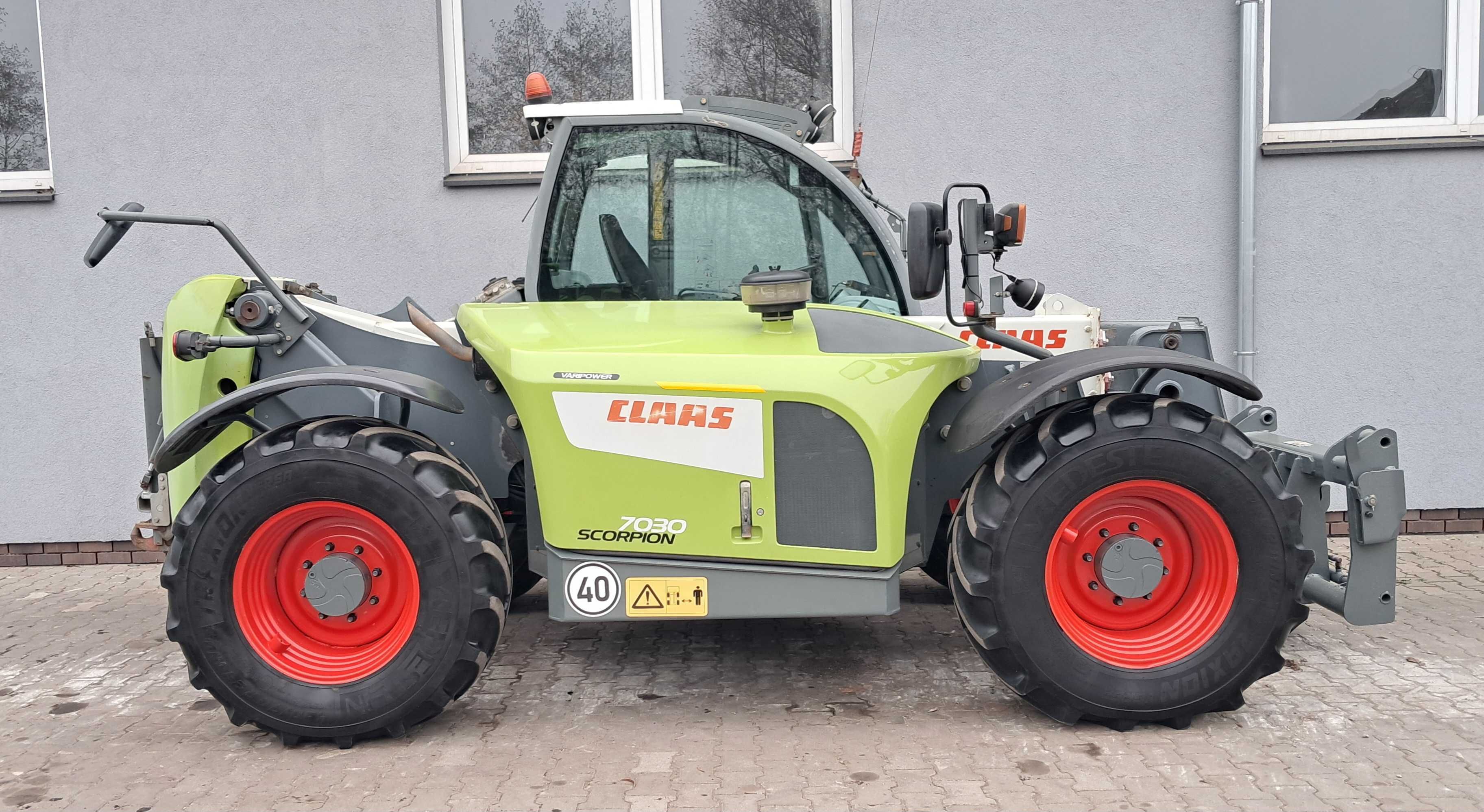 CLAAS SCORPION 7030 Plus Varipower Oryginał Full Opcja Klima 40km/h