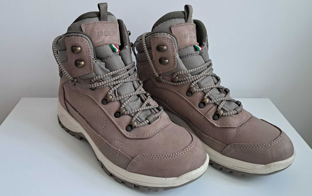 Świetne włoskie buty trekkingowe JACALU rozm. 42