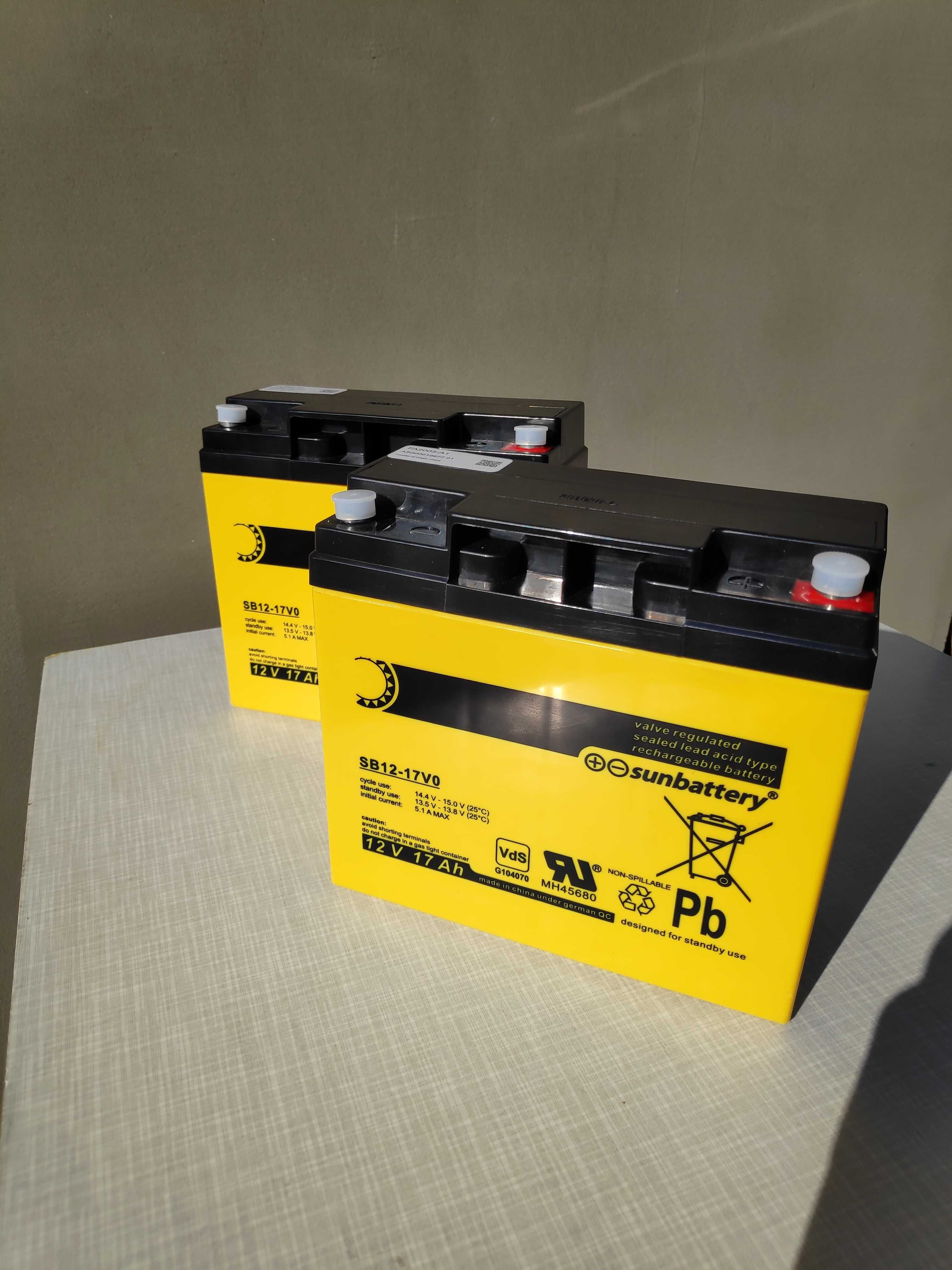 Akumulator AGM Sun Battery 12V 17Ah