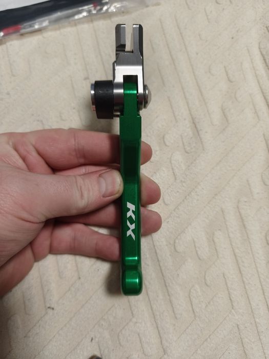 Manetes de embreagem para motocicleta, em alumínio, compatíveis com Ka