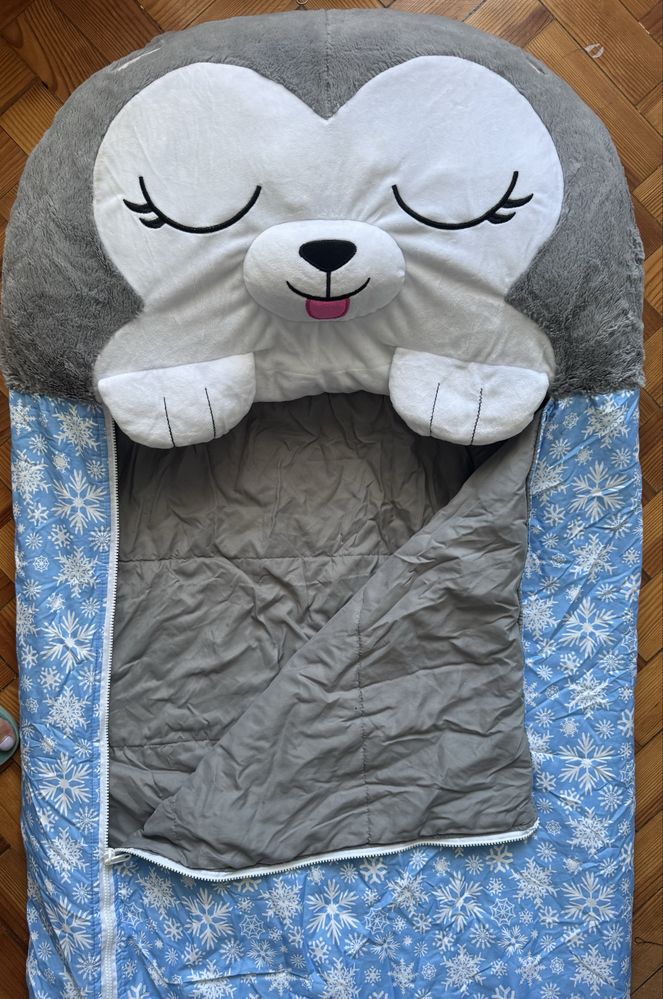 Saco cama criança c/ peluche