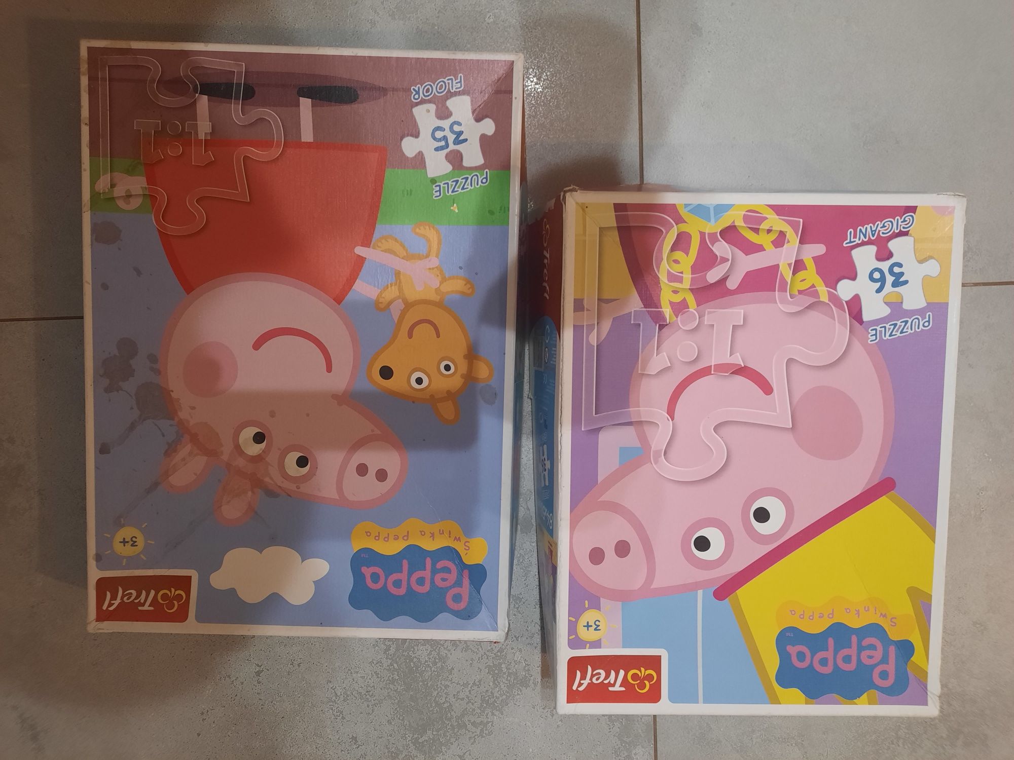 Puzzle  Świnka Peppa 2 szt.