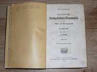 Учебник на немеком языке про французскую грамматику- 1903 г.
