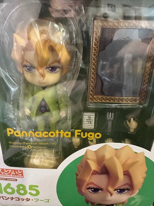 Jojo's Bizarre Adventure Golden Wind Pannacotta Nendoroid with Bonus!