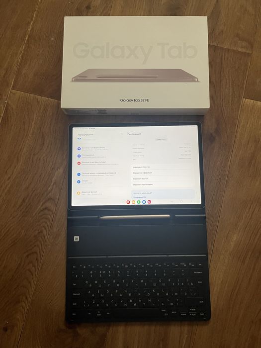 Samsung Galaxy Tab S7 FE LTE + чохол клавіатура