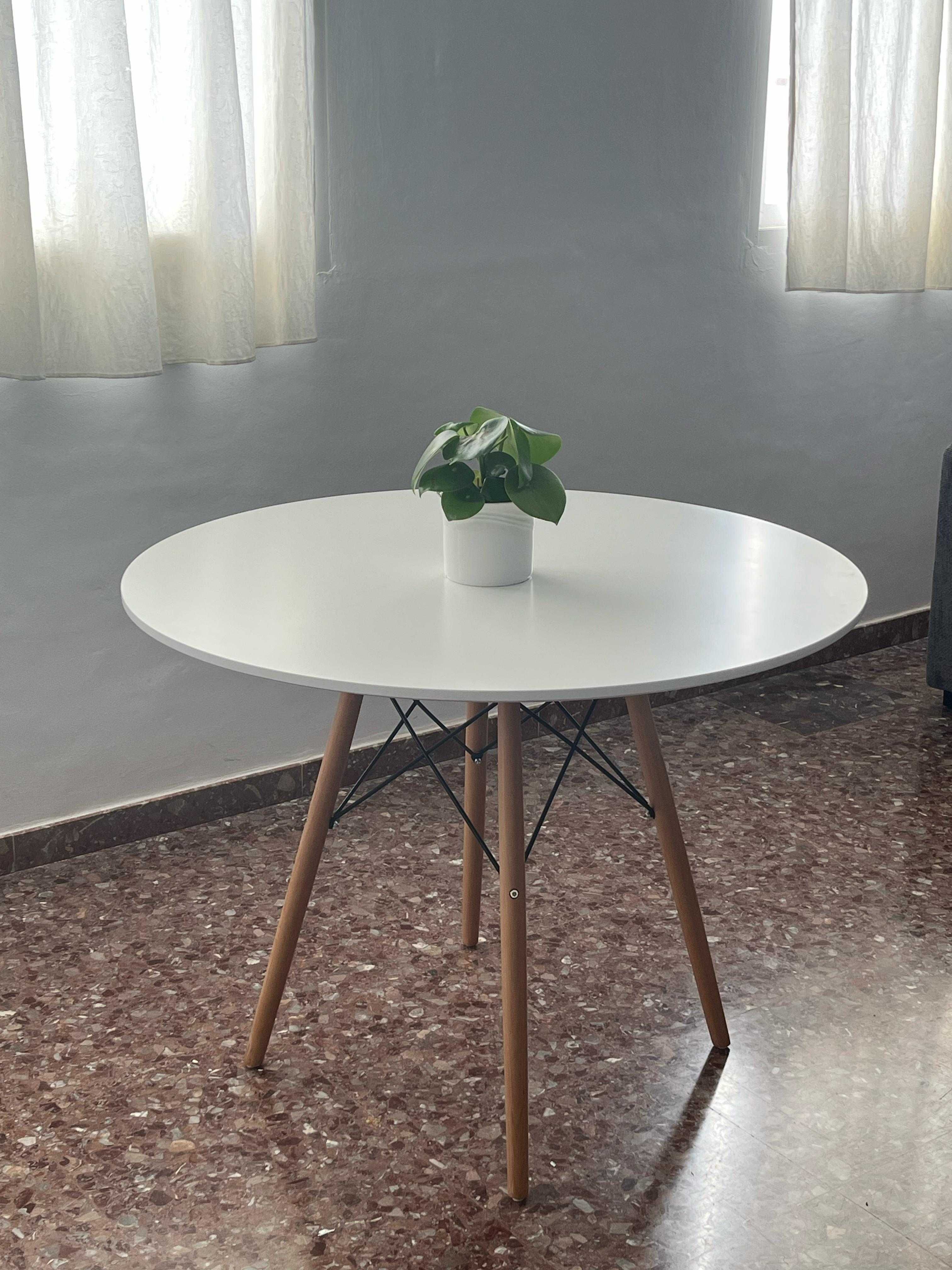 NOVA! Mesa de jantar redonda + entrega gratis