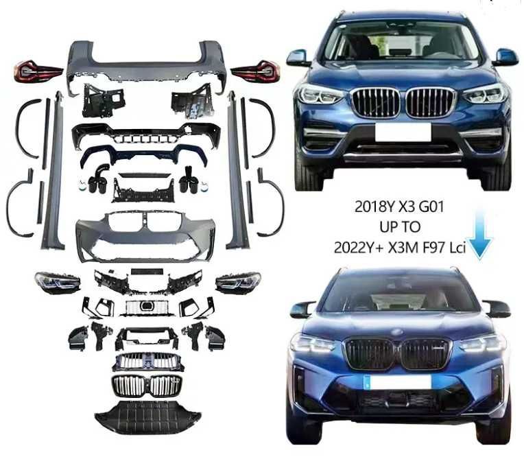 Рестайлинг G01 X3 BMW Обвес X3M LCI