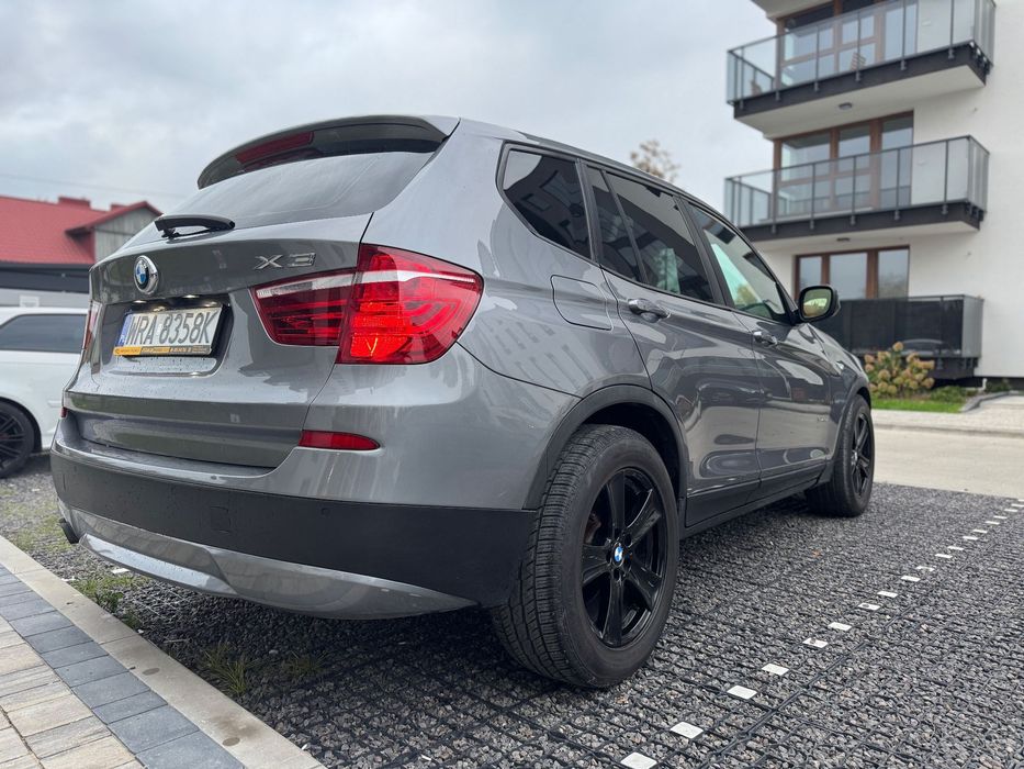 BMW X3 LPG 4x4 mały przebieg super stan 360 kamera