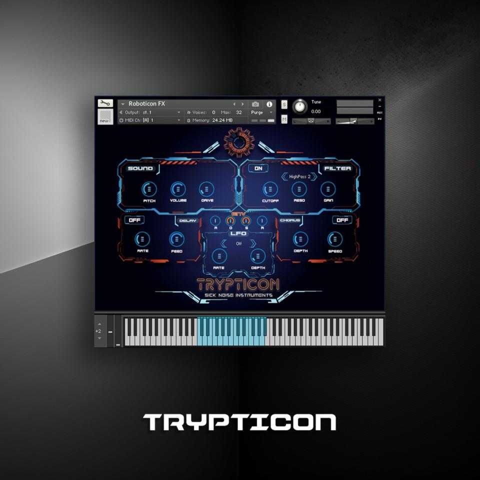 Trypticon (VST Plugin) – NI Kontakt Library
