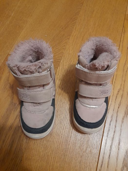 Buciki zimowe dziewczęce