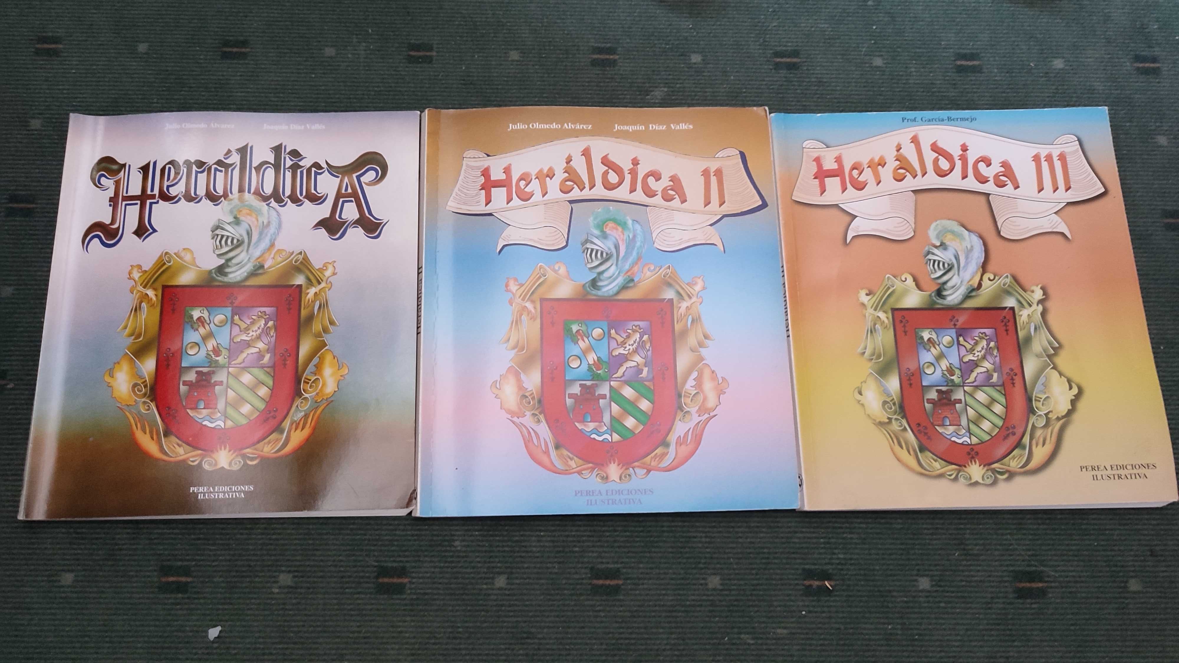 Heráldica - 3 Volumes - Prof. Garcia-Bermejo