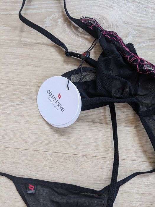 Komplet Obsessive Koszulka i stringi