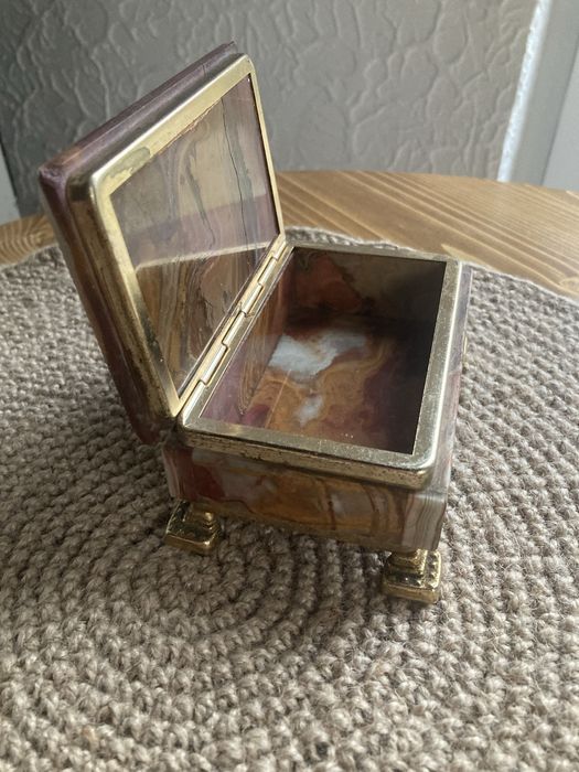 Мармурова шкатулка, шкатулка з мармуру б у