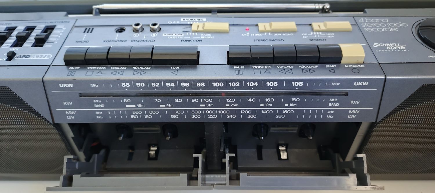 Radiomagnetofon TELEFUNKEN RC-760TS – Klasyka Retro!