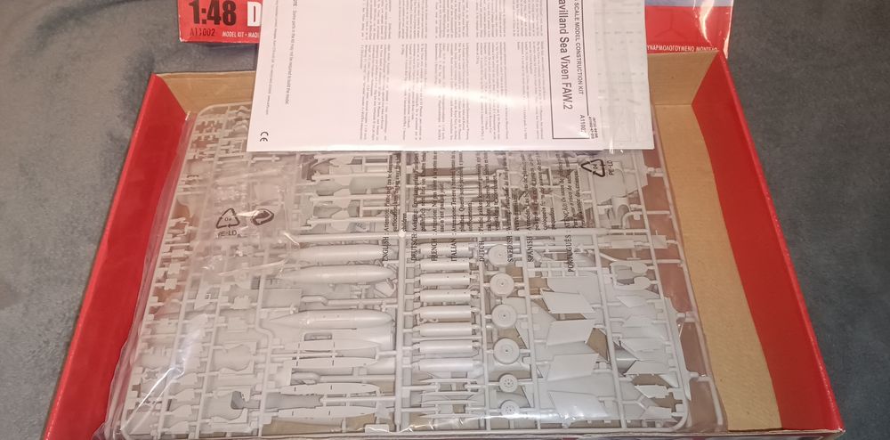 Sea Vixen, Airfix 1:48. RARYTAS