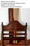 Vendo cama de solteiro