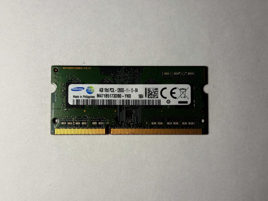 Pamięć RAM Samsung M471B5173DB0-YK0 4 GB DDR3L SODIMM