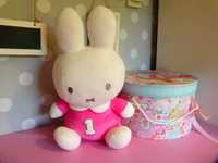 Miffy Nijntje maskotka króliczek różowy 40cm