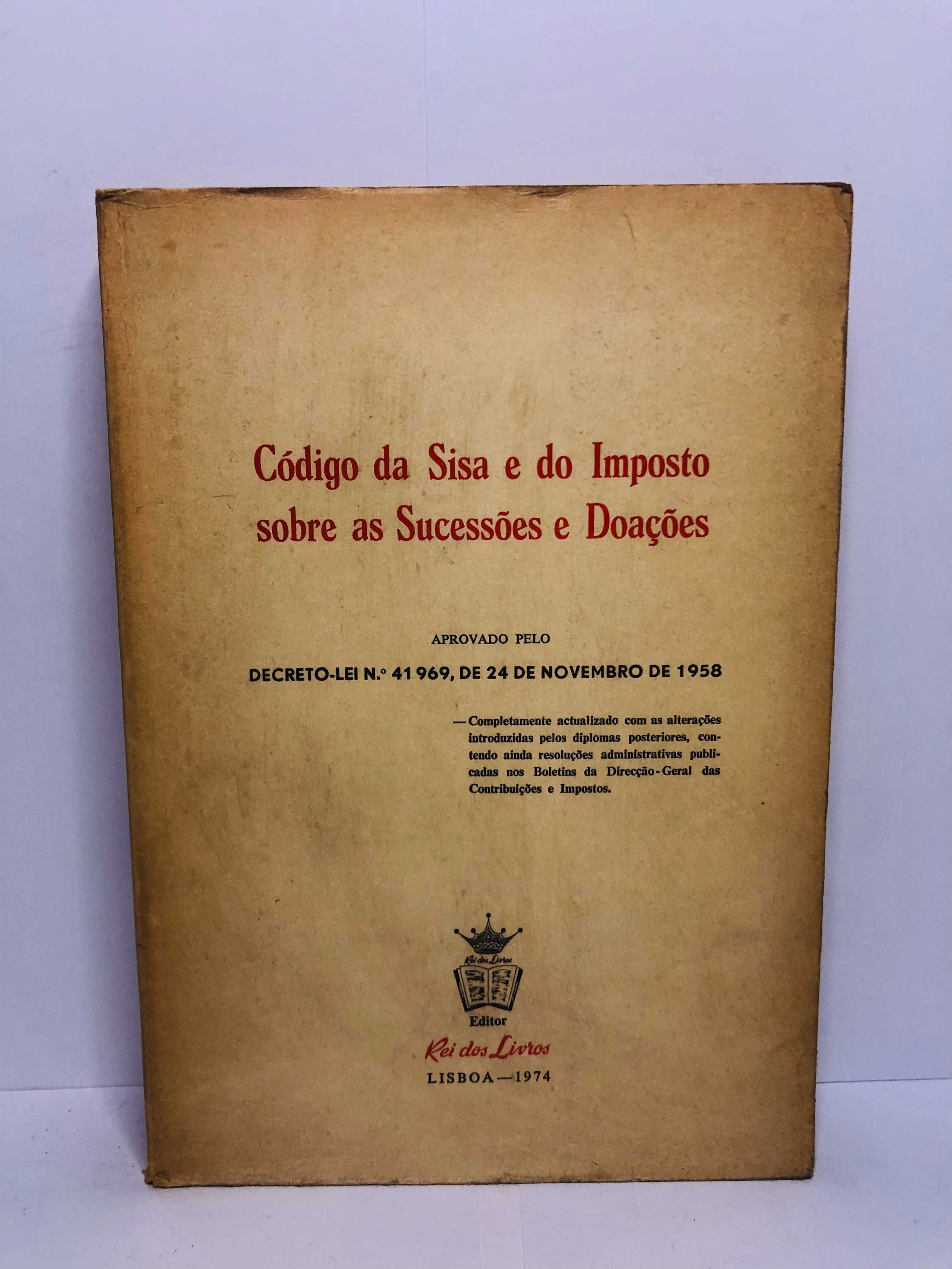 Código da Sisa e do Imposto sobre as Sucessões e Doações 1974