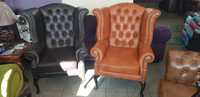 fotel Chesterfield uszak promocja -10%