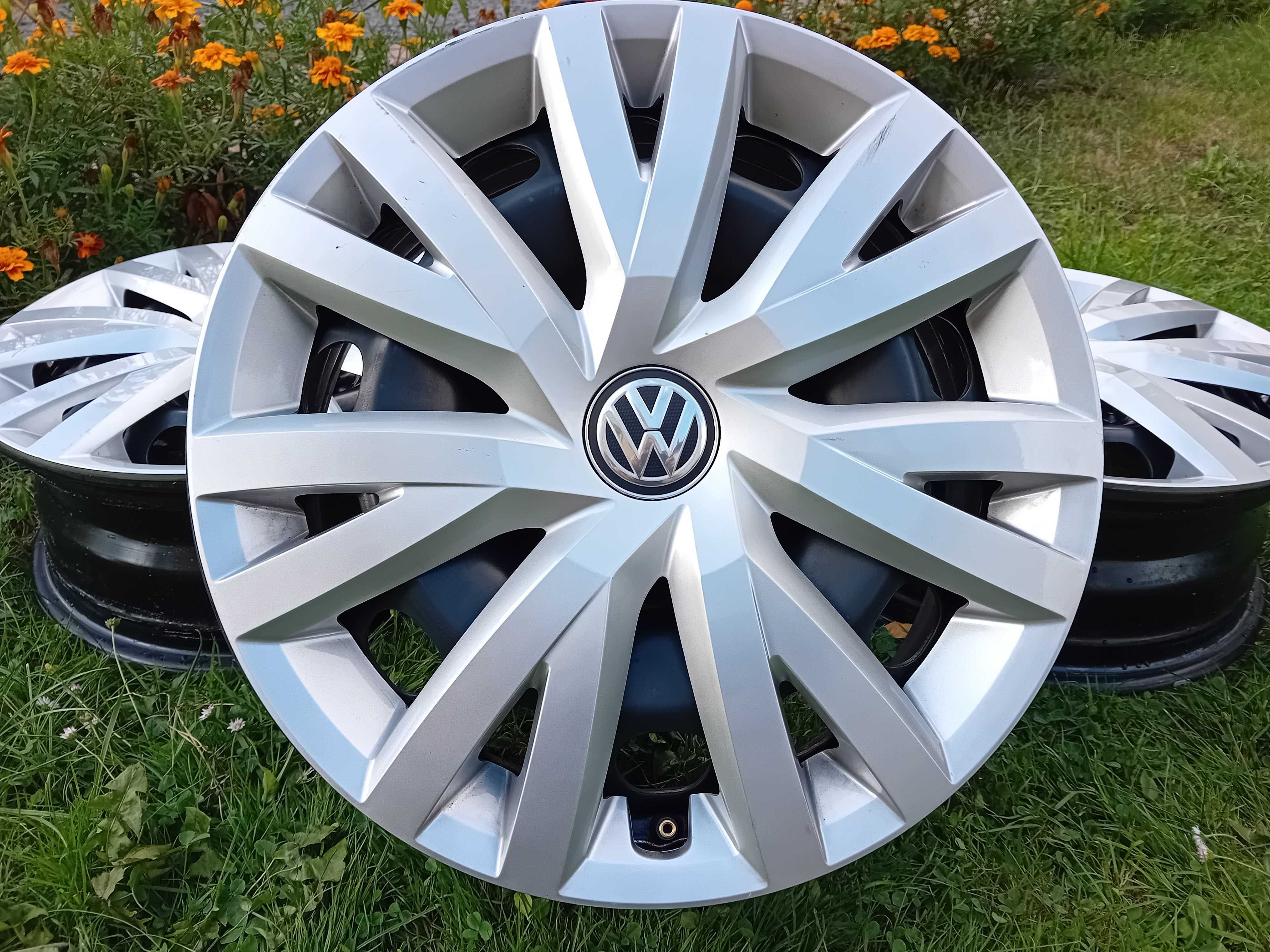 Felgi 16 kołpaki ORYGINALNE VW Caddy Golf Passat Touran Sharan F-VAT
