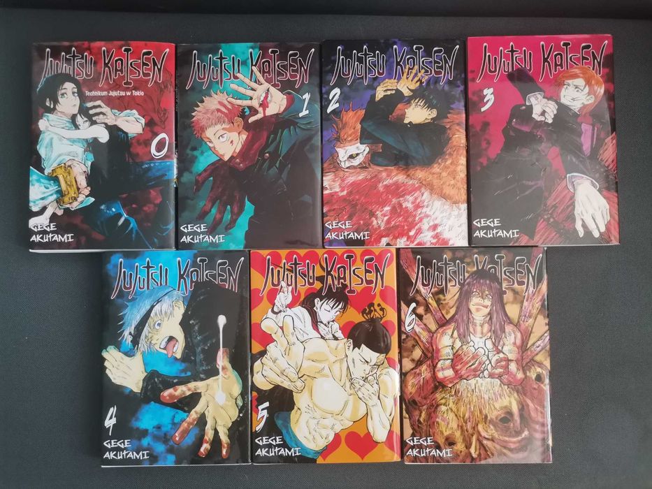 Jujutsu Kaisen manga 0-6 tomy