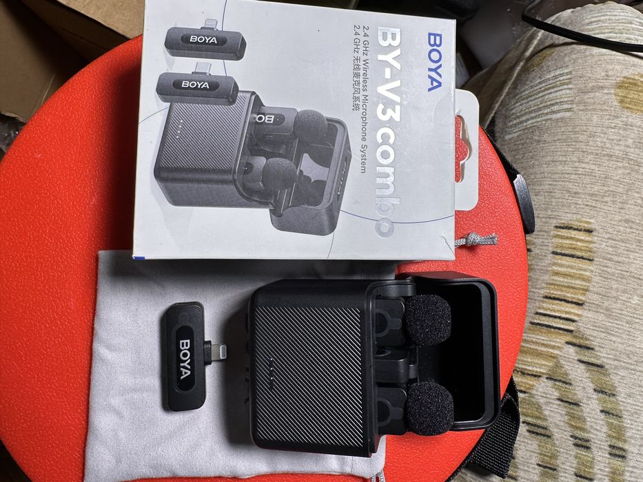 Мікрофони петличні BOYA