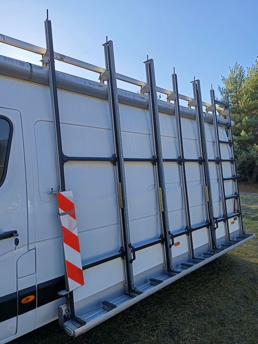 Bagażnik boczny do przewozu  szyb,okien Renault Master