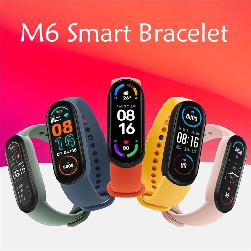 Фитнес-браслет, фітнес-браслет, smart bracelet, smart band M6