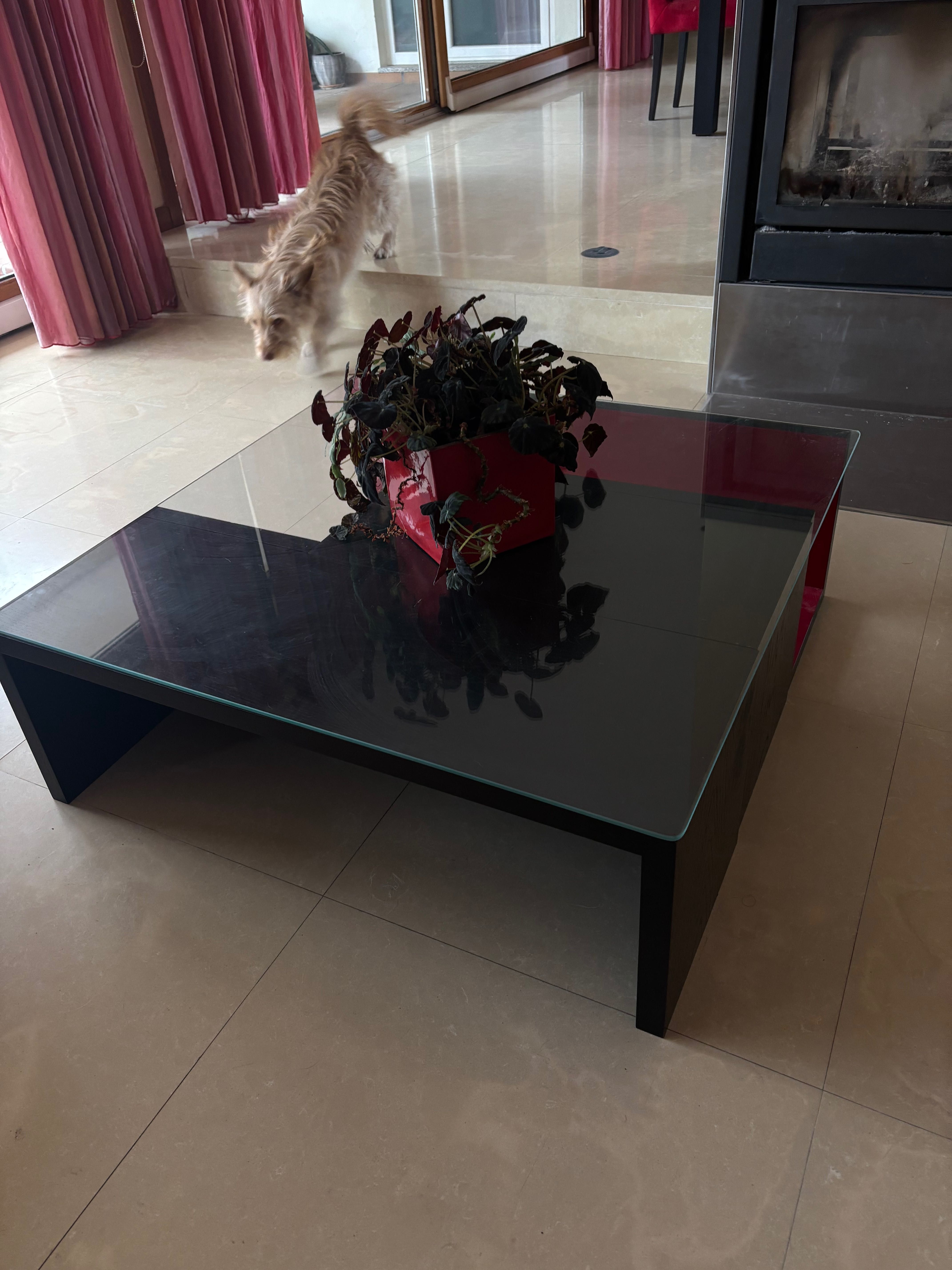 Mesa centro 100x100 lacada