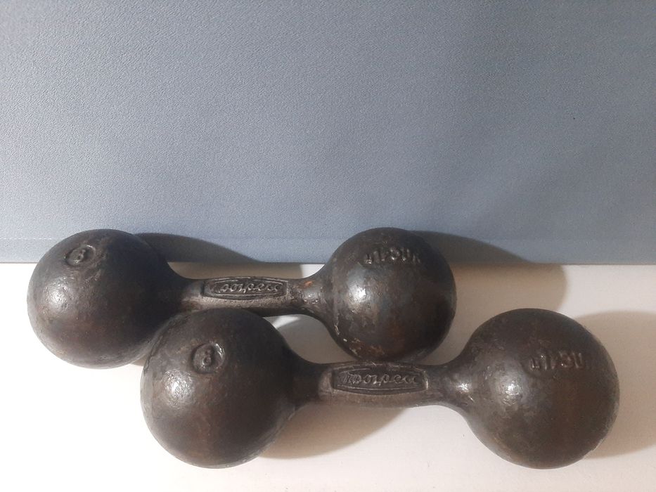 Гантелі чавунні 8кг