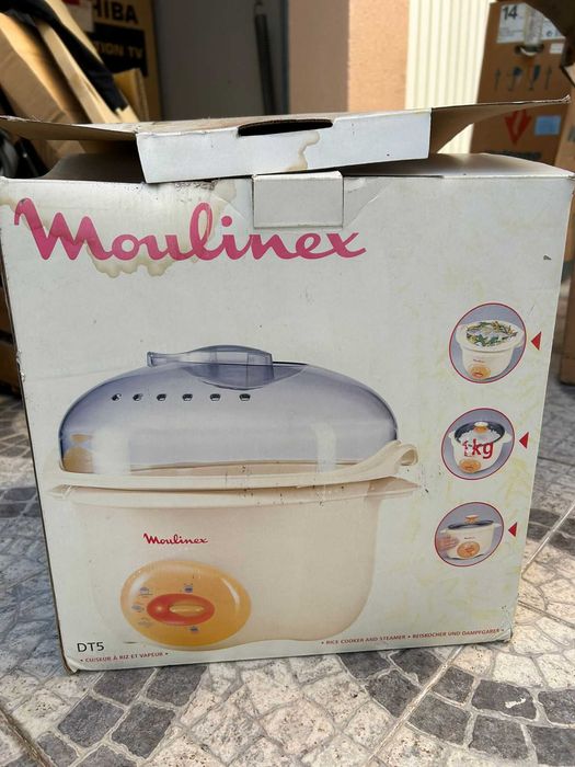 Panela de Arroz e Vapor Moulinex (1kg) - NOVA a Estrear