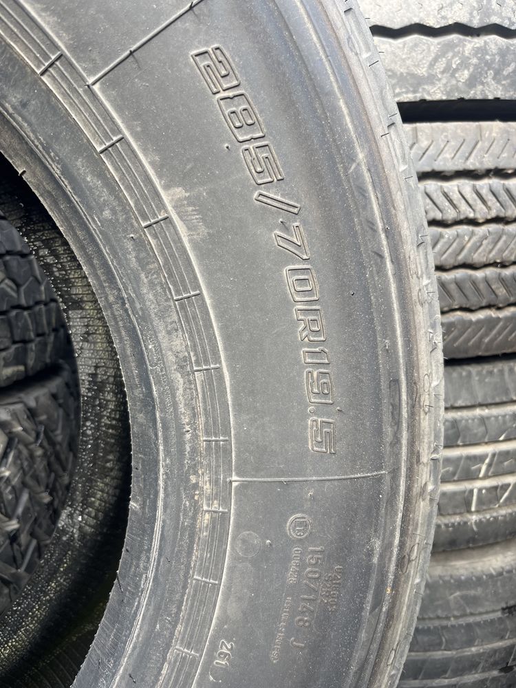 1x 285/70/19,5 Fulda Ecotonn JAK NOWA 100% bieżnika 1szt brutto