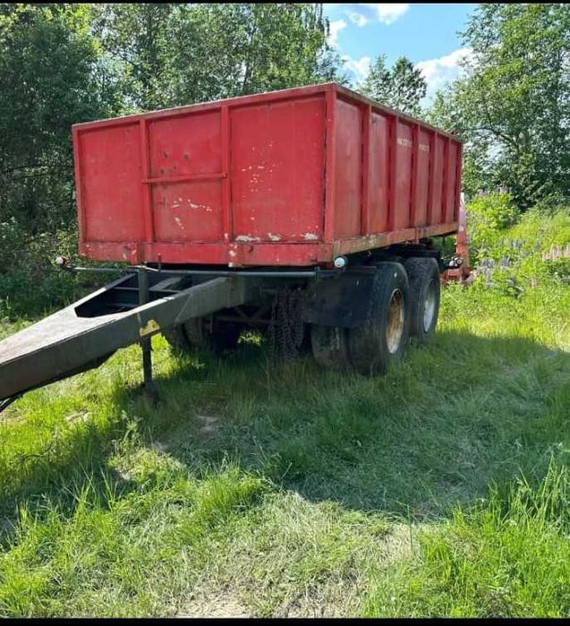 Tandem przyczepa wywrotka