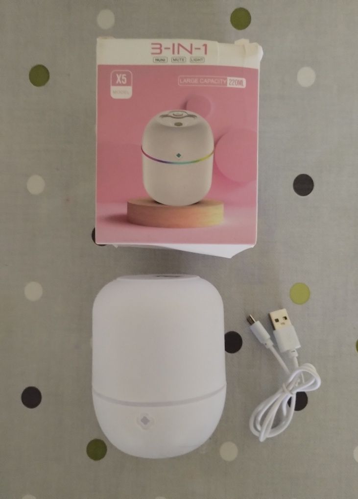 dyfuzor na USB nawilżacz powietrza