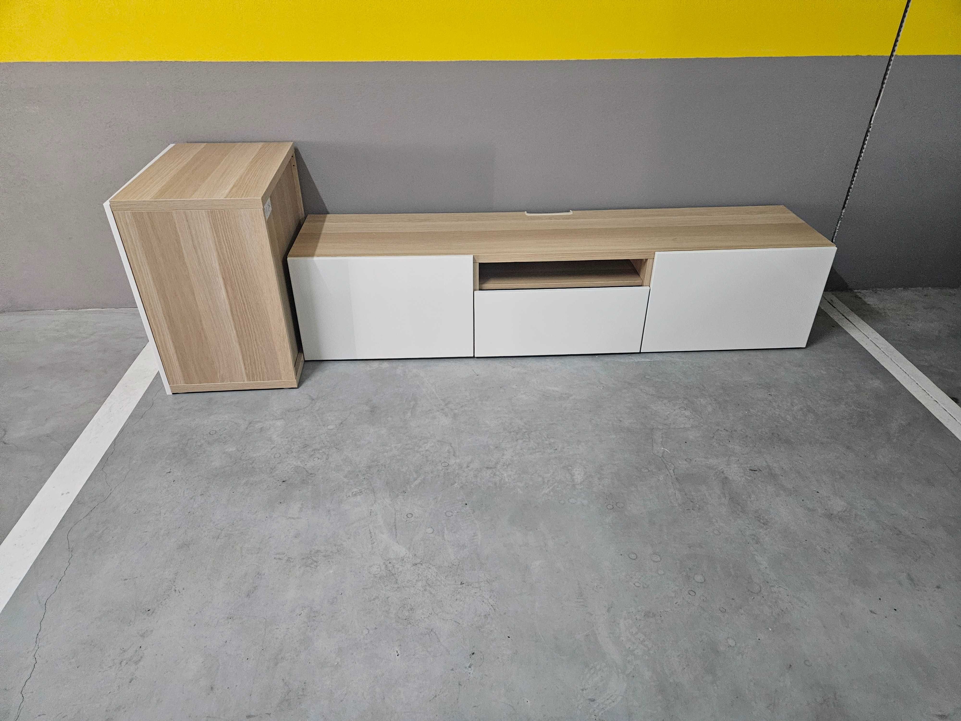 Movel tv ikea duas peças