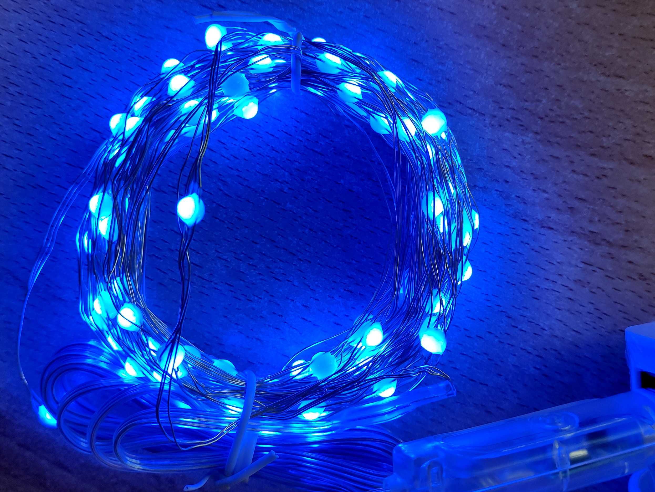 Led гирлянда светодиодная 2,5,10,20м на USB+батарейки,пульт ДУ, смарт