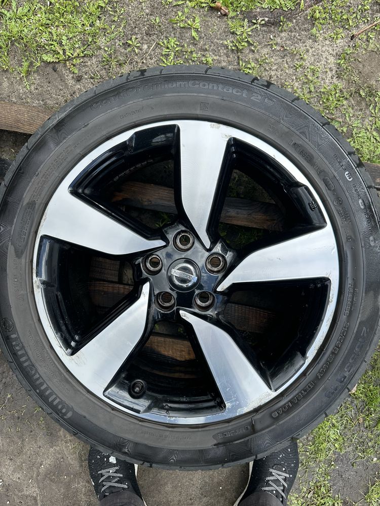 Продам титани з резиною  R18 Nissan Qashqai
