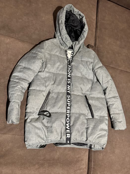 Зимова курточка для хлопчика школяра