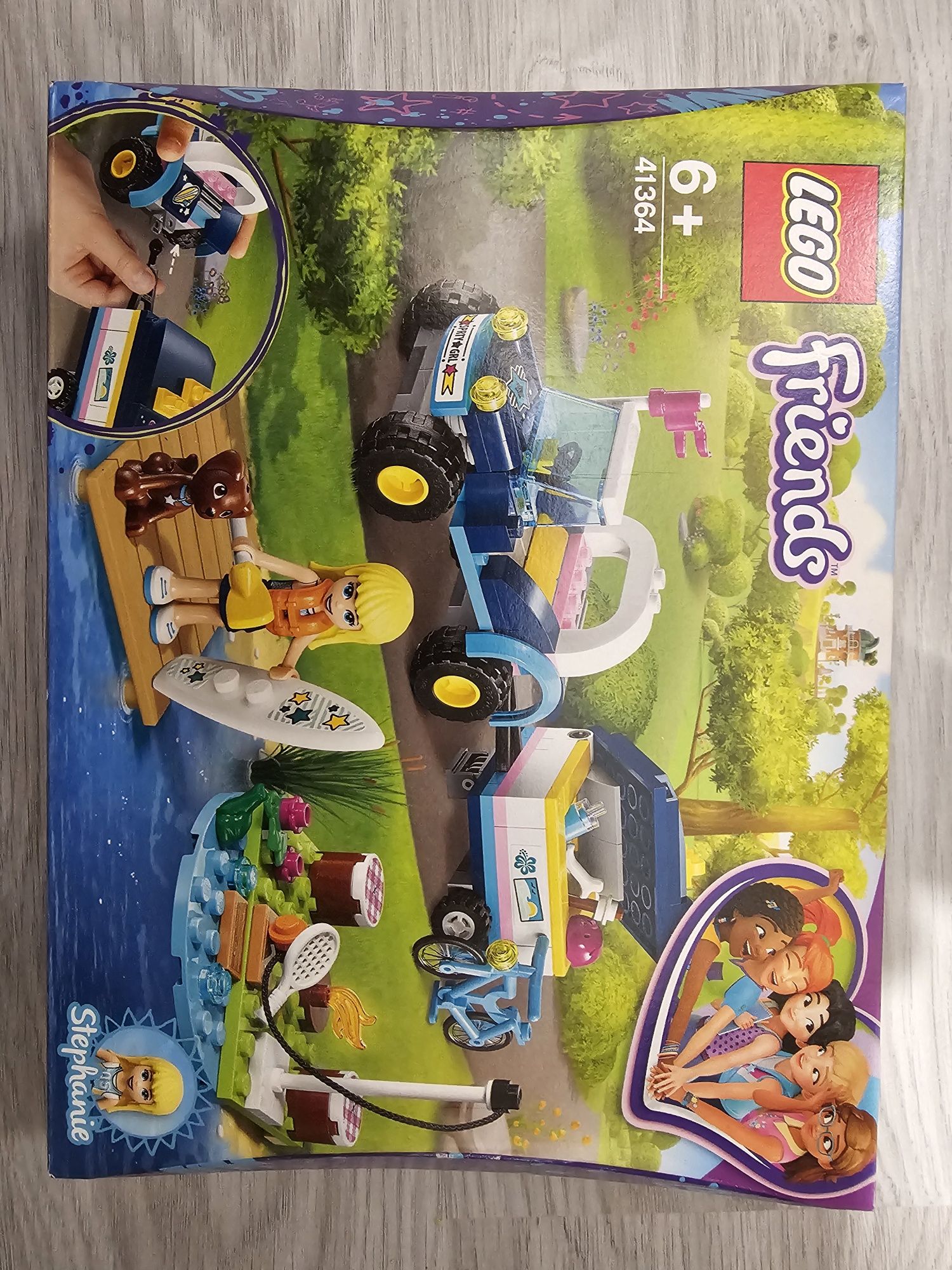 LEGO Friends 41364 - Łazik z przyczepką Stephanie -	z 2019r. - NOWE