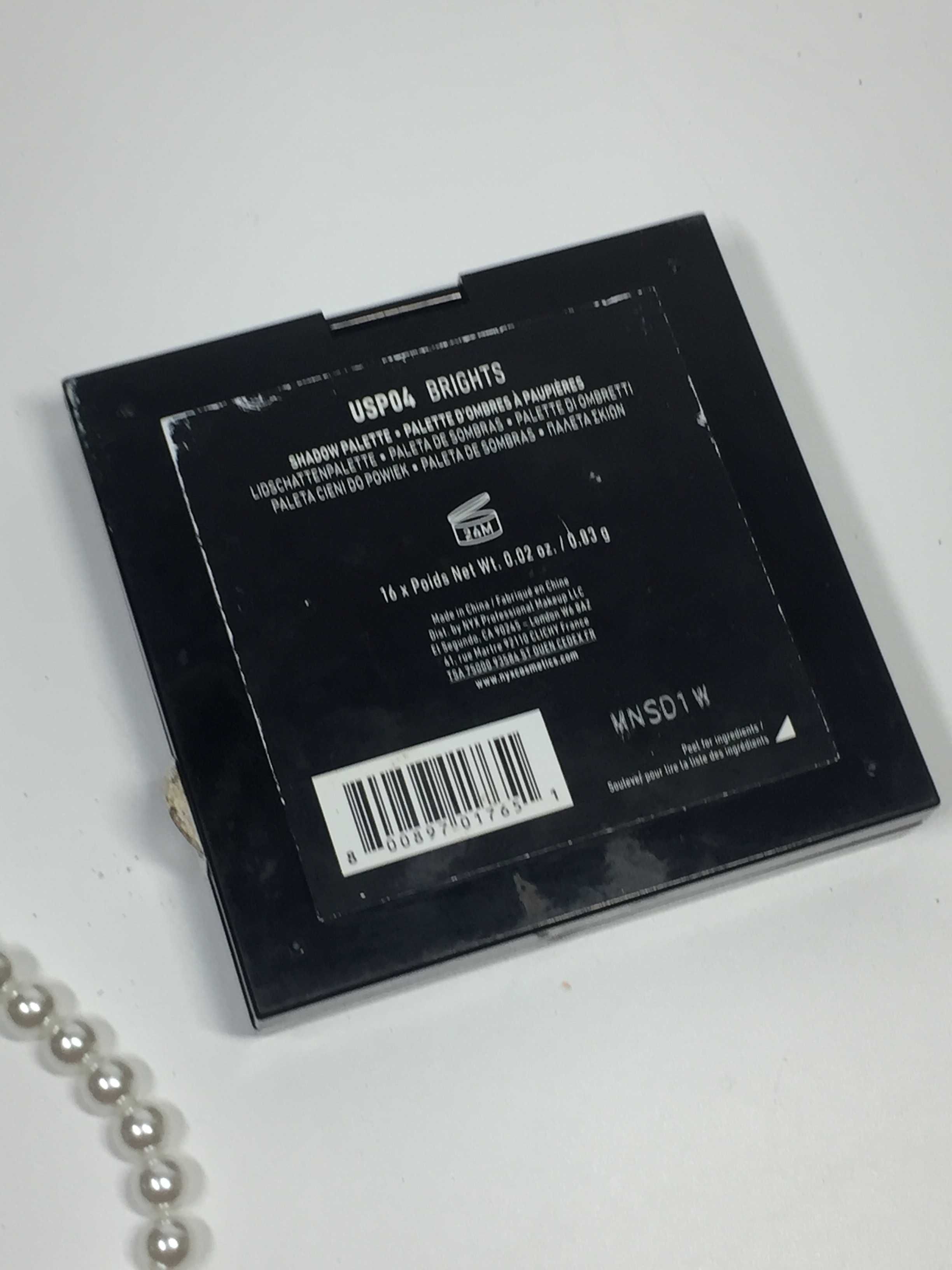 Палетка теней для век nyx professional makeup ultimate shadow palette