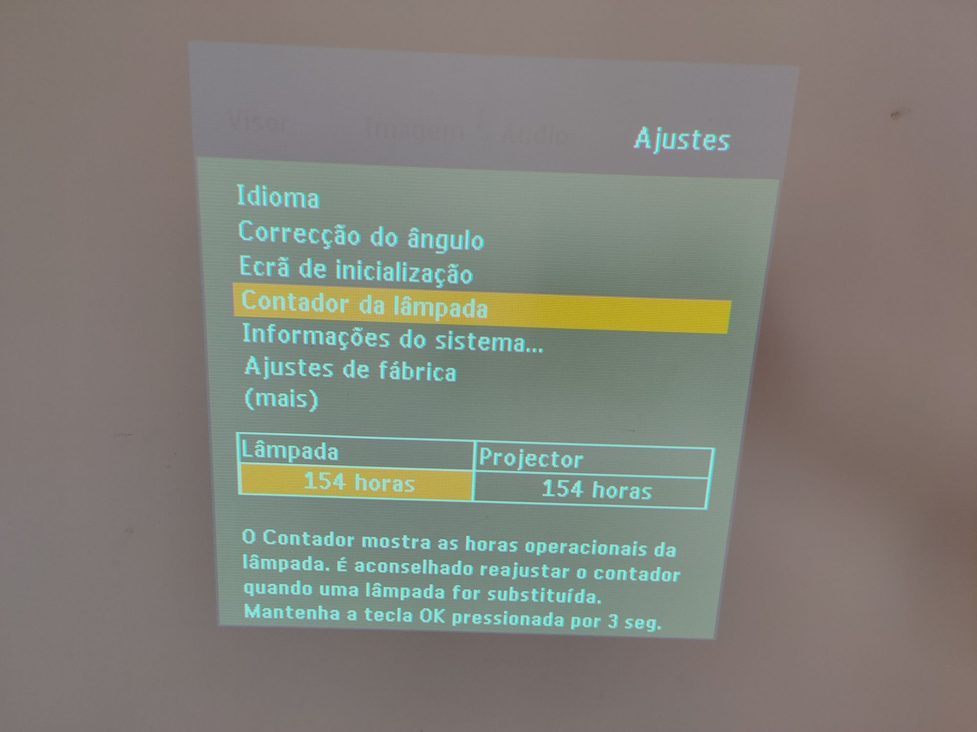 Projetor multimédia Philips com comando | como novo