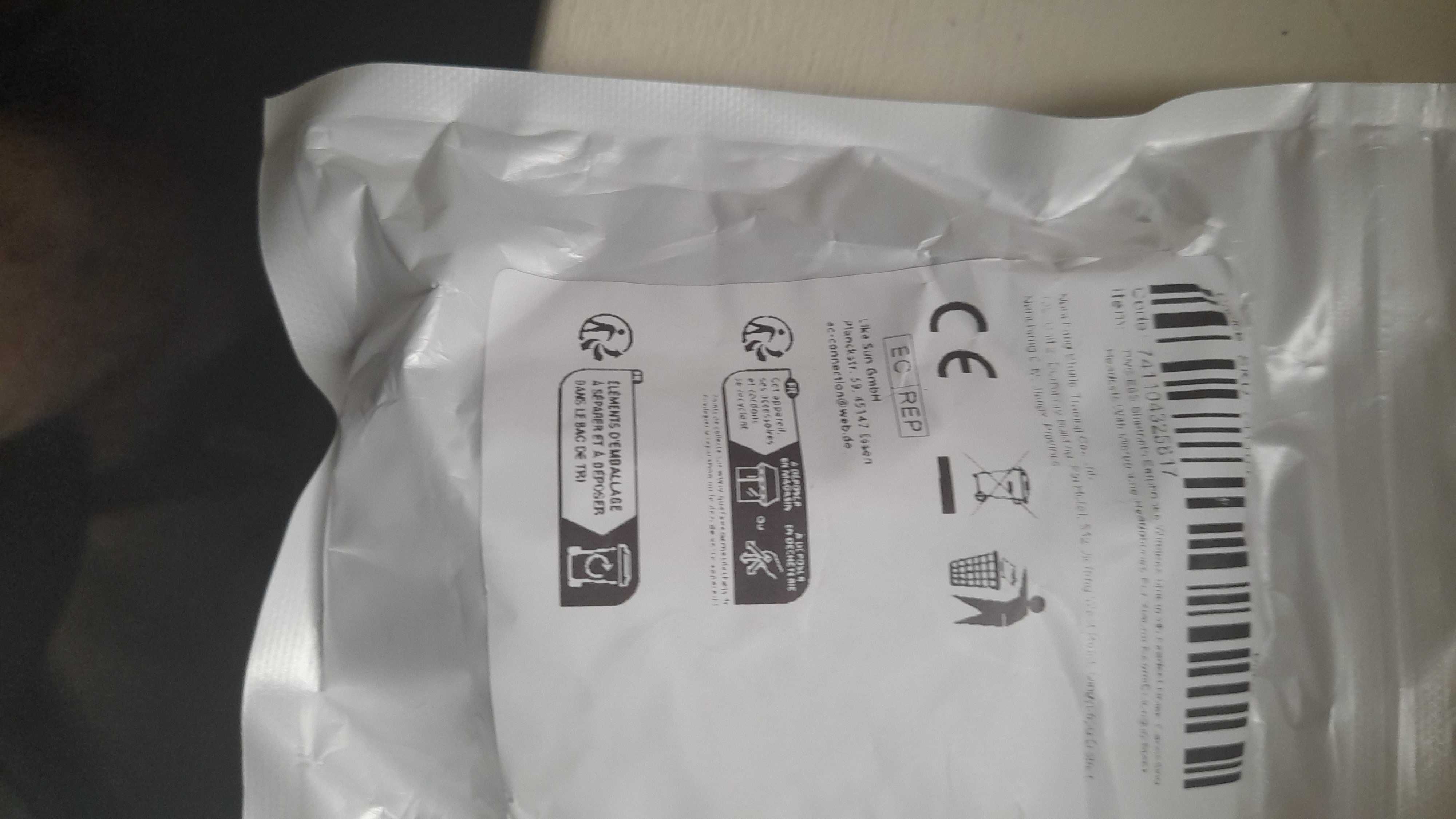 Słuchawki  bezprzewodowe Bluetooth TWS E6S - NOWE
