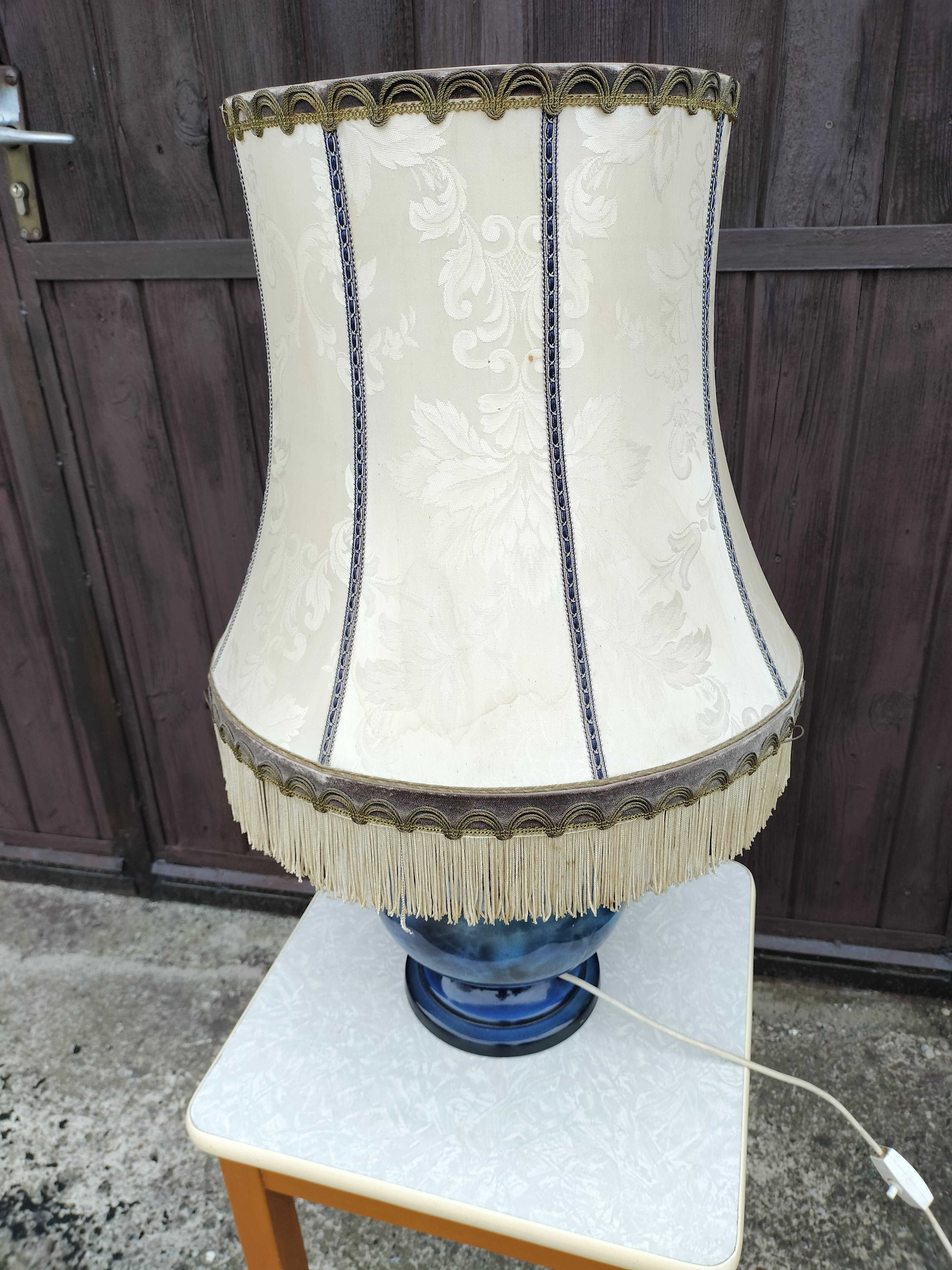 stara lampa podstawa porcelanowa