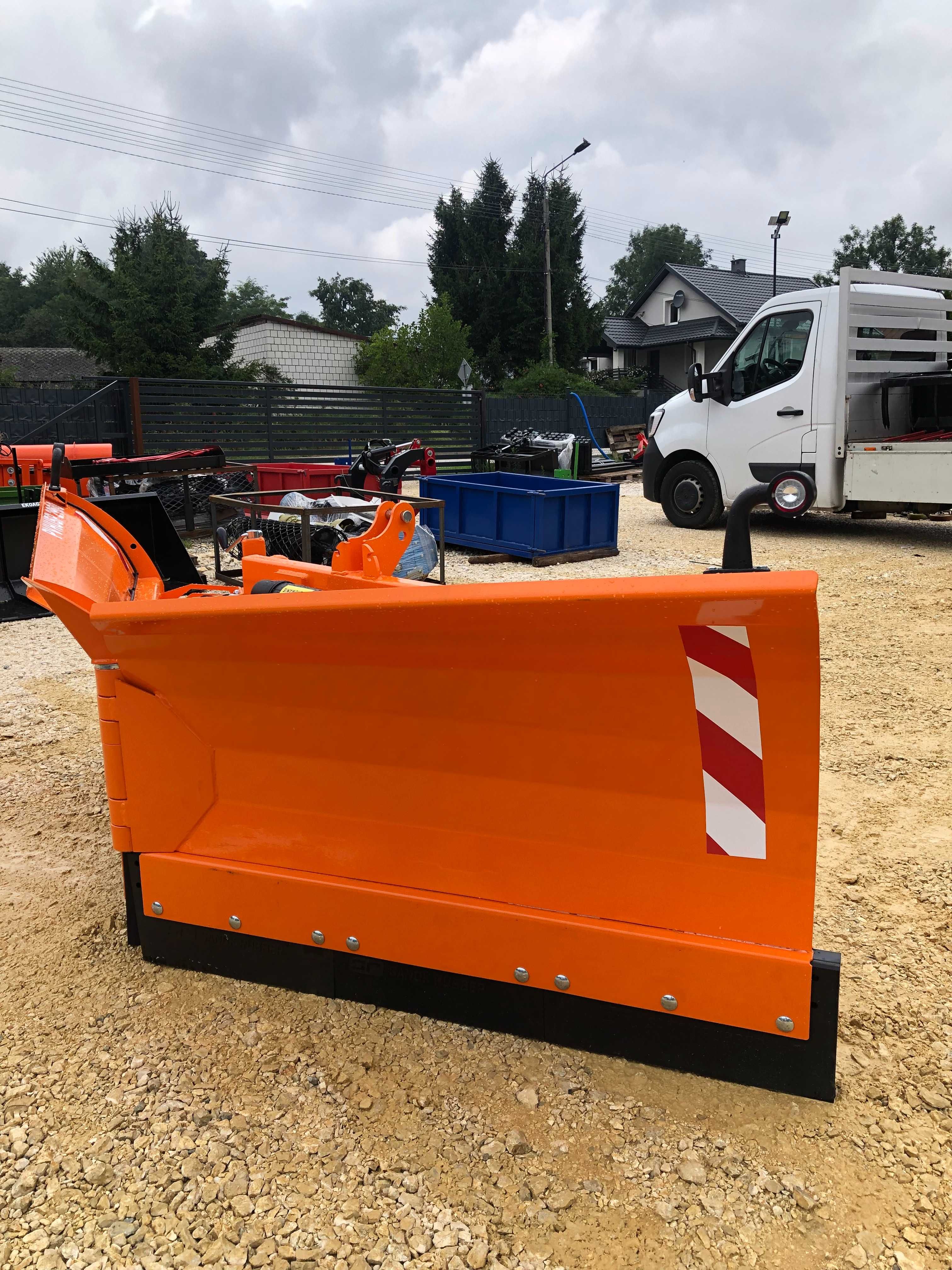 Pług hydrauliczny do śniegu VOLANT strzałka składany gwarancja jakości