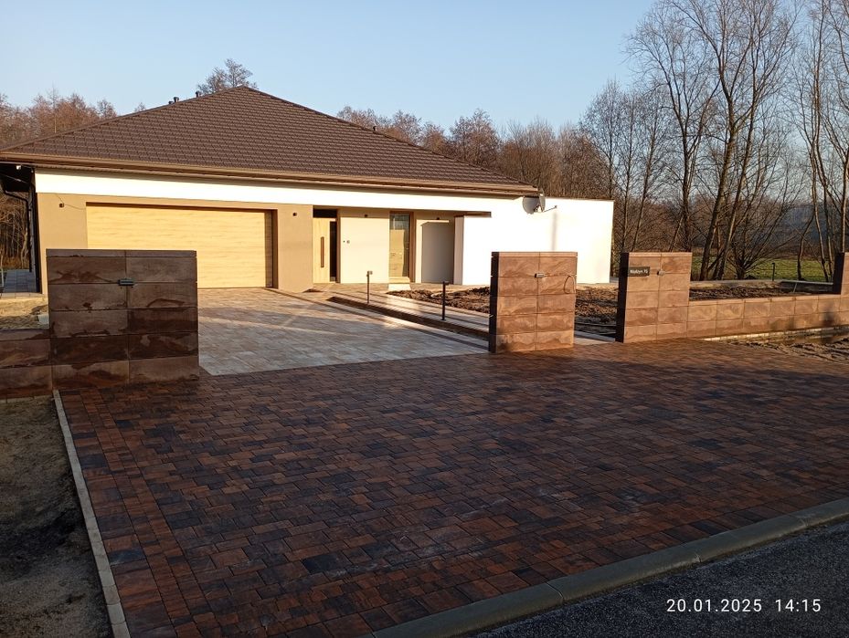 Usługi brukarski. Układanie kostki brukowej. Ogrodzenia.